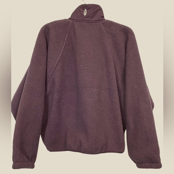 FREE PEOPLE Movement Hit the Slopes Jacket in Purple Size S - Picture 3 of 13